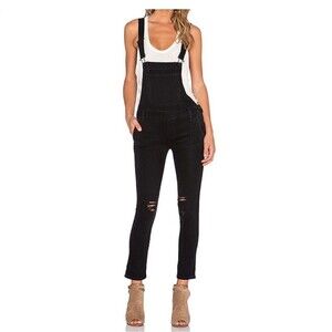 Black Orchid denim jean the Skinny Overall Black carbonite size 29  faded black